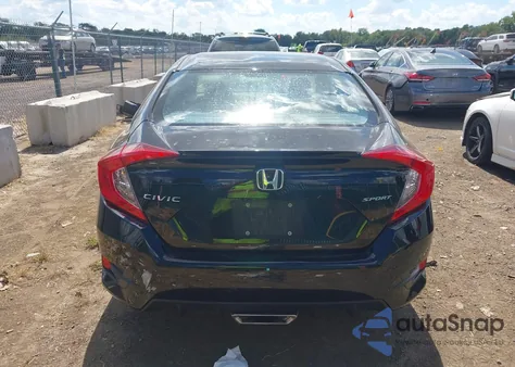 2019 Honda Civic Sport from USA, damaged, VIN 2HGFC2F89KH581850